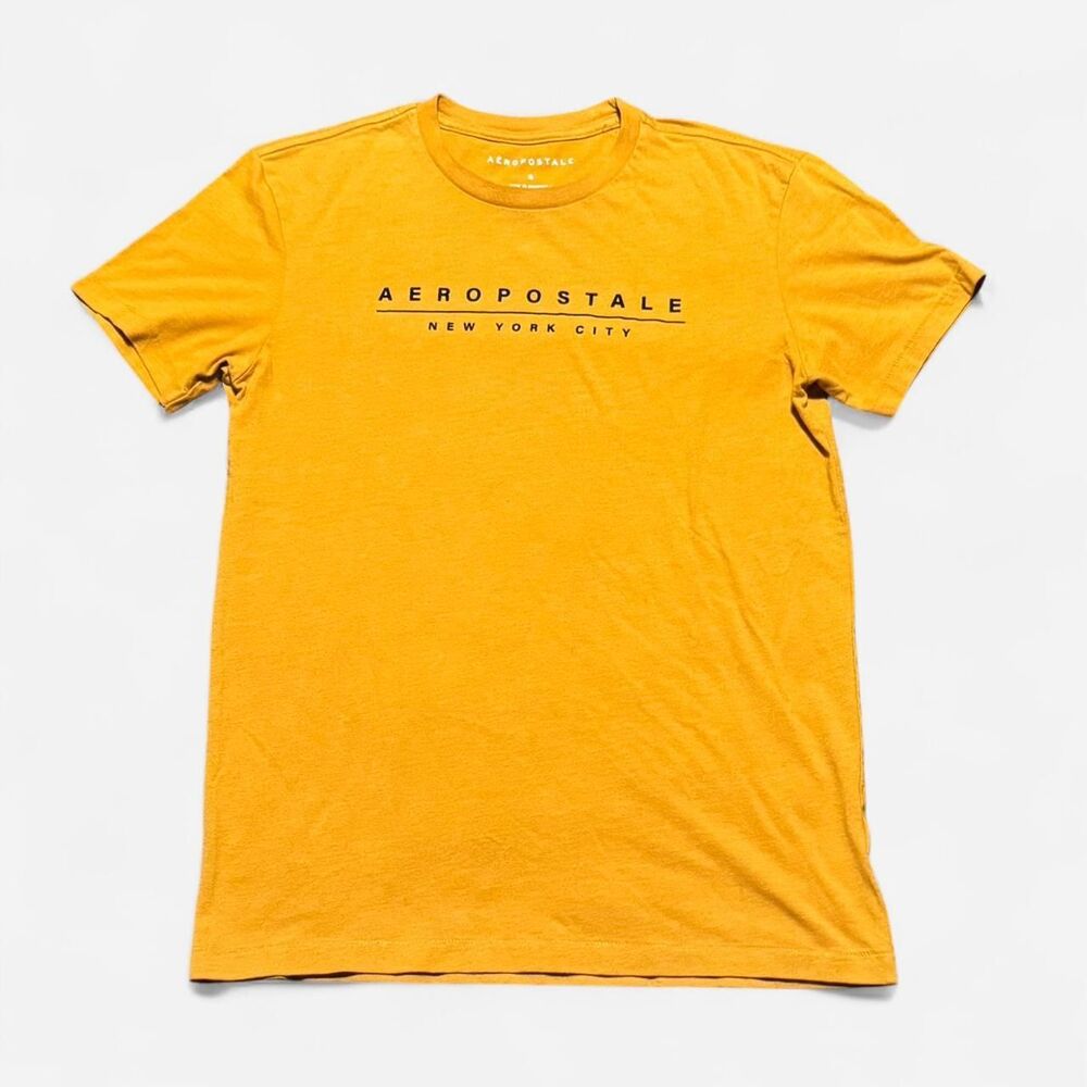 Aeropostale orange Small size (width 17in, length 25in) graphic T-shirt